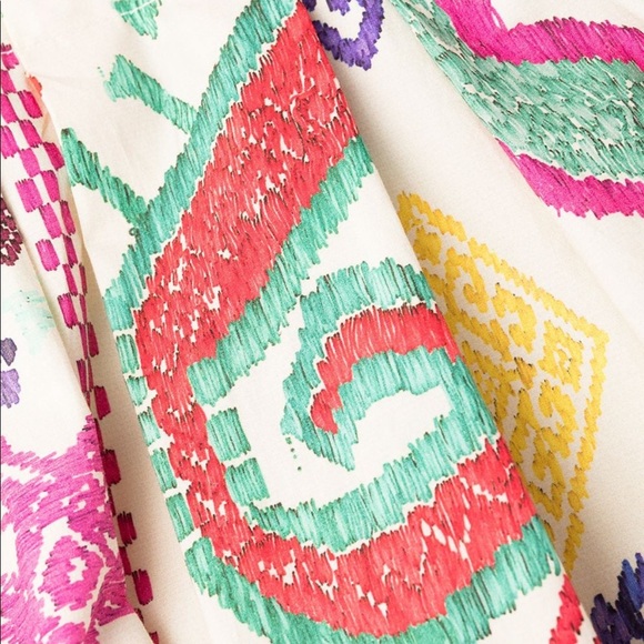 ETRO
Vulcano Print Long Sleeve Cotton Dress 46 NWT - Picture 12 of 16